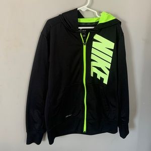 NIKE boys zip up